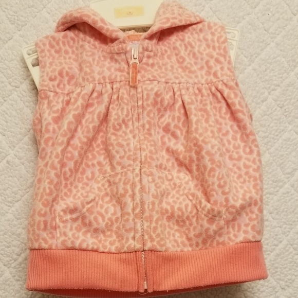 Carter's Faux Fur sweater vest with hoodie ears - Picture 3 of 4